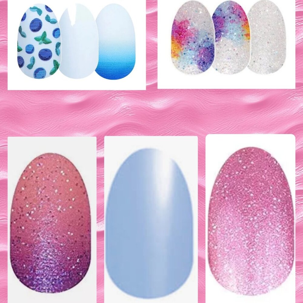 Paint The Town II Bundle: (x5 Sets) Mixed Mani Variety Nail Polish Strips